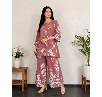 প্রিমিয়াম কোয়ালিটির মমোছা প্রিন্ট ২-পিস সেট!