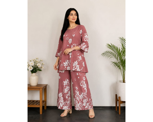 প্রিমিয়াম কোয়ালিটির মমোছা প্রিন্ট ২-পিস সেট!