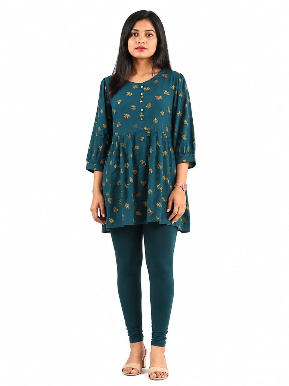 প্রিমিয়াম কোয়ালিটির শর্ট লিনেন টপস (1 Piece)! ✨🌸 - Image 2