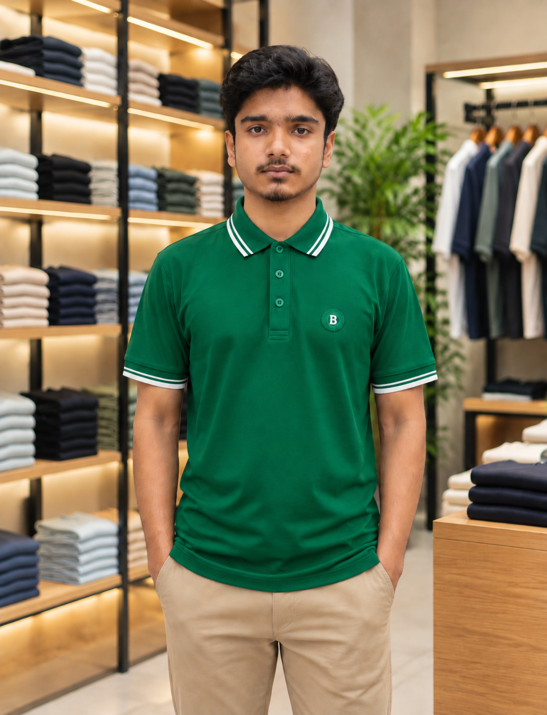 মেন্স প্রিমিয়াম পোলো শার্ট (Men's Premium Polo Shirt) - Image 2